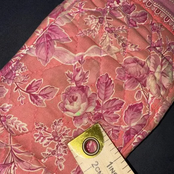 Vintage Vera Bradley Pink Hope Toile Cards Cuties Retired Tri-Fold Wallet - Picture 8 of 10